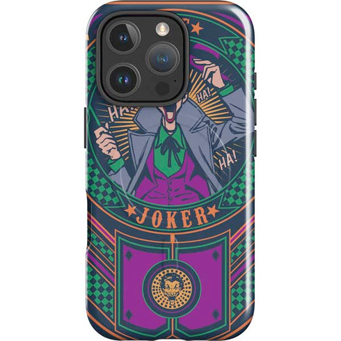 DC Comics The Joker Casino Chip iPhone 16 Pro Magsafe Impact Case